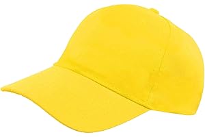 Colours & Beauty Cappello da Baseball Bambino in Cotone Colorato Regolabile | Berretto da Baseball | Cappellino Ragazzo con Visiera Protettiva | Cappello Bambina Estivo | Cappello Casual | Snapback