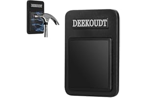 DEEKOUDT 1pcs Magnetic Belt Tool Holder, Heavy Duty Magnetic Tool Belt Clip Magnetic Tool Holder for Nails Screws Screwdrivers Tape Measure Metal Accessories