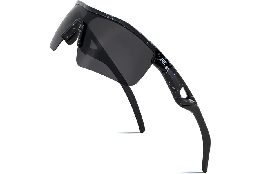 FEISEDY Kids Sunglasses Boys Girls Polarised Sports TR90 Lightweight Frame Cycling Childrens Sunglasses B2454