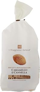 il Viaggiator Goloso Biscotti con Caramello e Cannella 300g