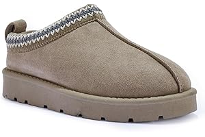 sole london Women's Slip On Warm Faux Fur Lined Ladies In Out Door Slippers Shoe Boots