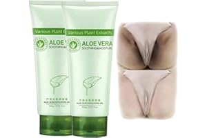 ZUYOKI 1/2/3Pcs Aloe Vear Gel Exfoliant, Exfoliante De Aloe Vera, Exfoliante Para El Cuerpo De Aloe Vera, Crema Blanqueadora Para Partes Intimas, Exfoliante Para Axilas Negras (2 Pcs)