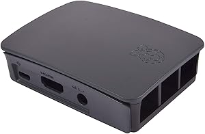 Raspberry Pi - Custodia per Raspberry Pi, colore: Nero