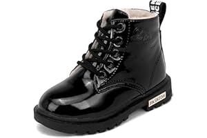 Daclay Stivali per Bambini Ragazzi e Ragazze Stivali Impermeabili Color Caramello e Velluto