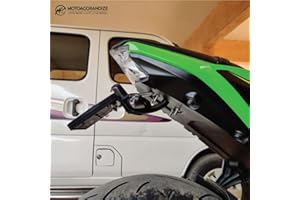 Motoaggrandize Tail Tidy | Fender Eliminator For Kawa Ninja 650 | Z650 | Colour: Black