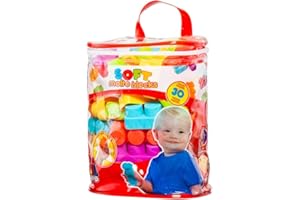 M MOLTO Bolsa de Bloques Blandos 30 Piezas Molto