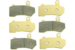 S SYUU SYUU Motorcycle Front Rear Brake Pads Brakes for Harley Davidson Touring FLTRUSE CVO Road Glide Ultra 2011-2016 FLTKSE CVO Electra Glide Ultra Limited 2014-2018 FA409FR