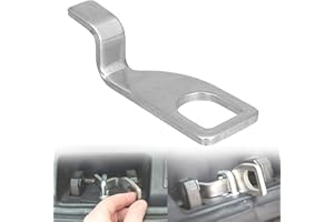 KKVOGMLE Auto Heckklappenaufsteller, Edelstahl Heckklappen Aufsteller, Heckklappen Verlängerungshaken, Frischluftschloss-Haken-Halterung für VW T5 T6 Volkswagen Camper