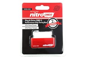 Voiakiu Combustible Actualización Energía, Chip Tuning Box para Coches Gasolina, Rendimiento Reasignación ECU del Motor Potencia