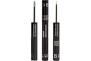 KORRES Serum Lash & Brow, bez hormonów koncentrat pielęgnacyjny dla pełniejszych rzęs i brwi, objętość i gęstość, nie testowane na zwierzętach i wegańskie, 9 ml