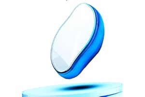 BYCO Pietra Epilatore indolore, Depilatore a Cristalli, Crystal Hair Eraser, Strumento di Depilazione per Corpo, Gambe, Braccia e Schiena (Azzurro)