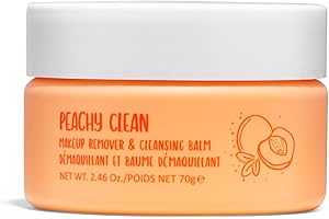 W7 Peachy Clean Makeup Remover & Cleansing Balm – Melt Away Makeup in a Peachy Dream! Hydrating, Gentle & Packed with Skin Loving Goodness