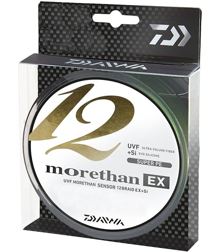 Treccia Daiwa Saltiga 12 Braid ExSi - 600m, 0.18mm, 16.2kg - Multicolore Con Cambio Colore Ogni 10m