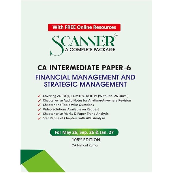 Buy Scanner CA Intermediate | Paper-4: Cost and Management
