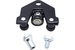 TAKPART Sliding Side Door Roller Guide & Hinge Bottom 7700312012 Left Compatible for Trafic Vauxhall Opel Vivaro