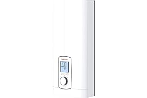 ‎STIEBEL ELTRON STIEBEL ELTRON Vollelektronischer Durchlauferhitzer DHE 18/21/24 kW, immer gradgenaue Wunschtemperatur, ECO-Modus, Multifunktionsdisplay, 2 Memory Tasten, Wellness-Programme, 202656