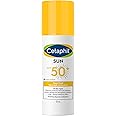 Cetaphil Sun Face Fluid SPF 50+, Sunscreen Tinted Face Moisturizer for Men & Women, All Skin Types, Unscented, 50ml