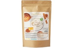 IOGENIX iO.GENIX - Crema de Arroz | 1 kg | Harina de Arroz Precocida | Fuente de Energia | Buena Digestibilidad (Cinnamon Roll)