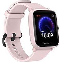 Amazfit Bip U Smart Watch, SpO2 & Stress Monitor, 1.43" HD Color Display, 60+ Sports Modes, Breathing Training, 50…