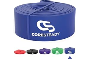 ‎CORESTEADY Coresteady Fitness Band and Elastic Band Sports - Robust Rubber Pull-Up Band for Men and Women - Strength Training and Muscle Building - Training, Fitness, Pull-Up Aid - Fitness Band