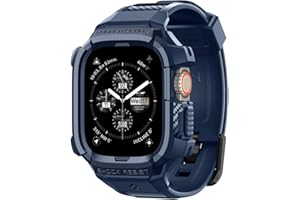 Spigen Rugged Armor Pro Case with Strap Band Compatible with Apple Watch Ultra 2 49mm and Apple Watch Ultra 49mm