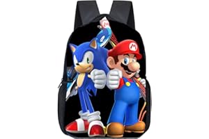 Bonamana 3D Printed School Backpack for Kids Travel Rucksacks Book Bags Kids School Bag