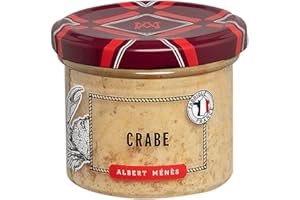 ALBERT MÉNÈS ALBERT MENES AM - Les Tartinables - Rillettes de Crabe 90 g - Lot de 6