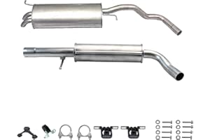 Ferroz Export Ersatz für Auspuffanlage Auspuff ab Kat Audi A3, Seat Leon, VW Golf IV, New Beetle
