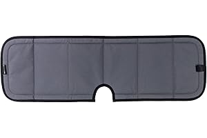 VanEssential Insulated Blackout Bunk Window Cover for CR Lawrence Bunk AWNING 33" x 10" Window - Charcoal Gray