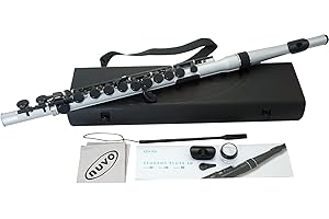 NUVO Flauta estudiantil 2.0 - Plata/Negro