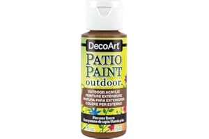 DECO ART DecoArt Outdoor Acylic Paint, Acrylic, Pinecone Brown, 59ML