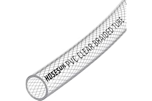 AP AUTOMOTIVE Tuyau flexible en PVC transparent renforcé pour air, eau, huile, gaz, nourriture - 13 mm - 3 m