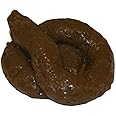 Guilty Gadgets Sticky Rubber Realistic Soft Fake Dog Poo Waste Turd Prank Joke Fun Novelty Toy