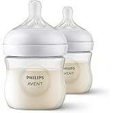 Philips Avent Natural Response PP 2 Bottle Set, 125ml, 0+ Months, SCY900/02