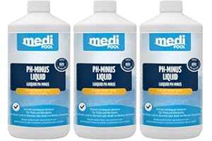 POWERHAUS24 mediPOOL pH Minus flüssig 3X 1 L