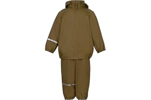 Celavi Unisex Kid's Pu Recycled Rain Set Jacket