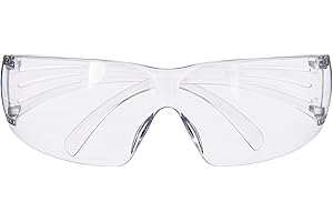 3M SecureFit Schutzbrille SF201AS, klar – Arbeitsschutzbrille mit Anti-Scratch- & UV-Beschichtung