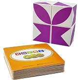 K&Uuml;PSS GEO Jr. Manyetik G&ouml;rsel Zeka K&uuml;pleri (40 Geometrik Şekil Kartı - Mıknatıslı K&uuml;pler)