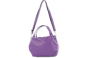 modamoda de - T218 - ital. Bolso de mano para mujer de piel pequeña