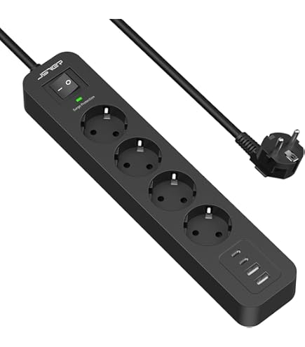 Alargador Enchufe Metros TM Electron TMUAD210 Cable De