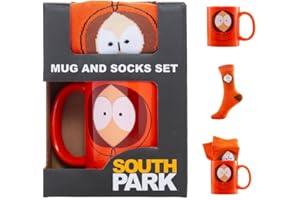 Pyramid International South Park (KENNY) Herren-Tasse und Socken-Set – lustiges Kenny-Design, inklusive gemütlichen Socken, langlebig und mikrowellengeeignet, tolle Wahl für den täglichen Gebrauch und