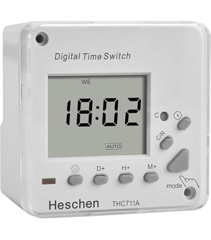 Programador Piscina Interruptor De Temporizador Digital