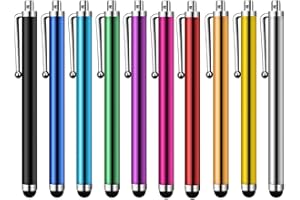 MEKO - Lápiz Capacitivo para Pantallas táctiles, 10 Unidades, para Todos los Dispositivos de Pantalla táctil Universal