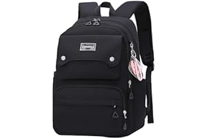 SellerFun Teen Girls Casual Backpack High Middle School Daypack Women Daily Travel Laptop Bag