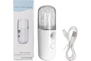 DODUIU Sunshine Mini défroisseur portable à vapeur pour vêtements, sans fil, blanc
