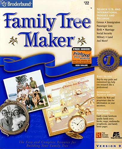 Preisvergleich Produktbild Family Tree Maker Version 9 [Hardcover] by