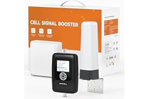 ANYCALL Amplificador Señal Movil para Banda 1/3/7/8/20, Doble Amplificador de Cobertura Movil de Alta Ganancia para Casa Oficina Señal Débil, Boost 5G 4G LTE gsm para Movistar Orange MásMóvil