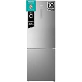 Hisense RB645N4BIC &ndash; Combi Refrigerator 2 Doors, Free Inst., Width 70.5 cm | AlxWxFn 200x70x69.5cm, 495L, Inox, Inverter, 10