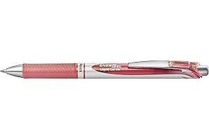 Pentel EnerGel XM BL77 długopis żelowy z mechanizmem naciskowym, koralowy (1 sztuka)