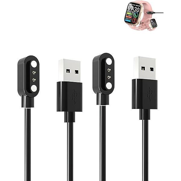 toergy Cavo di ricarica per smartwatch Mingtawn S666, cavo di ricarica USB, fissaggio magnetico, ricarica rapida, leggero, durevole, custodia portatile in silicone da viaggio toergy Cavo di ricarica per smartwatch Mingtawn S666, cavo di ricarica USB, fissaggio magnetico, ricarica rapida, leggero, durevole, custodia portatile in silicone da viaggio